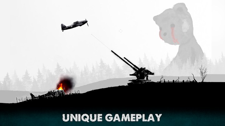 Warplanes Inc WW2 gameplay still in a phone frame